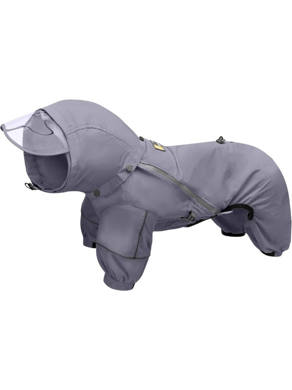 Lightweight Full-Coverage Dog Raincoat, Adjustable & Easy Wear Jacket